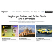 Imglarger – AI Image Upscaling & Restoration Tool